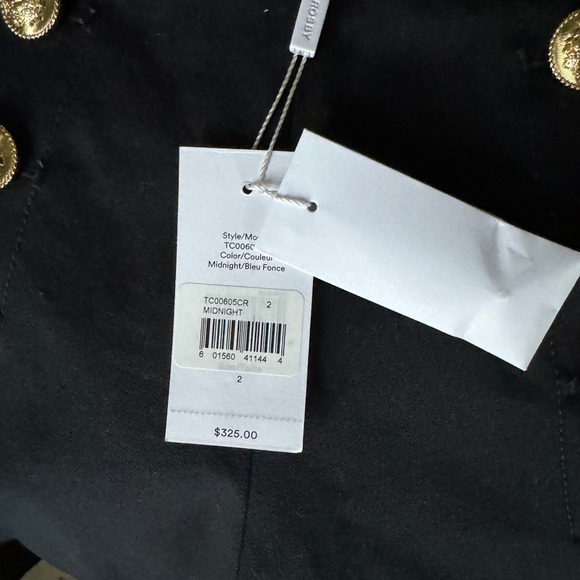 Derek Lam 10 Crosby Women's Blue Robertson Stretch Sailor Shorts Size 2 - Picture 3 of 4